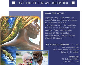 Ray Gray Art Exhibition and Reception Feb 10